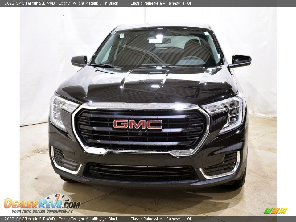 2022 GMC Terrain SLE AWD Ebony Twilight Metallic / Jet Black Photo #4