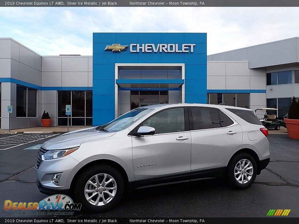 2019 Chevrolet Equinox LT AWD Silver Ice Metallic / Jet Black Photo #1