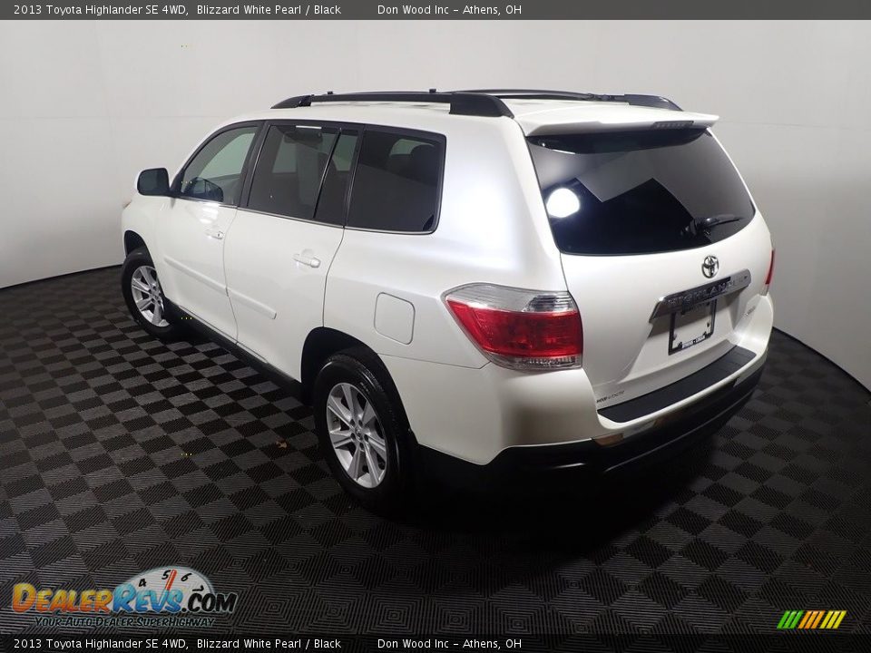 2013 Toyota Highlander SE 4WD Blizzard White Pearl / Black Photo #14