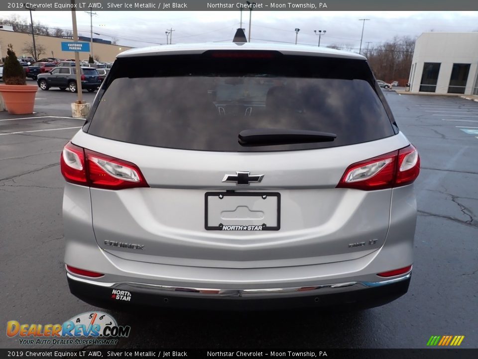 2019 Chevrolet Equinox LT AWD Silver Ice Metallic / Jet Black Photo #6