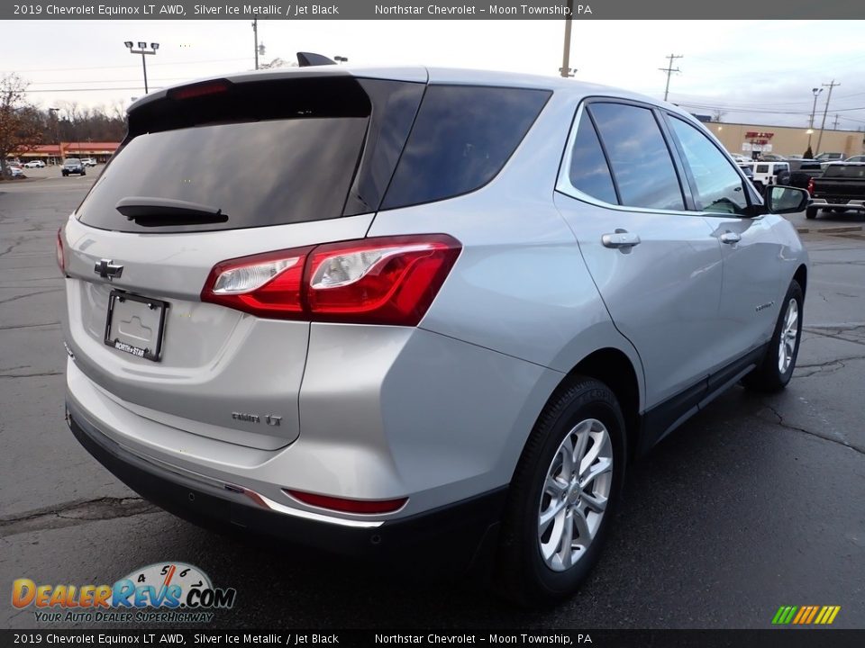 2019 Chevrolet Equinox LT AWD Silver Ice Metallic / Jet Black Photo #8