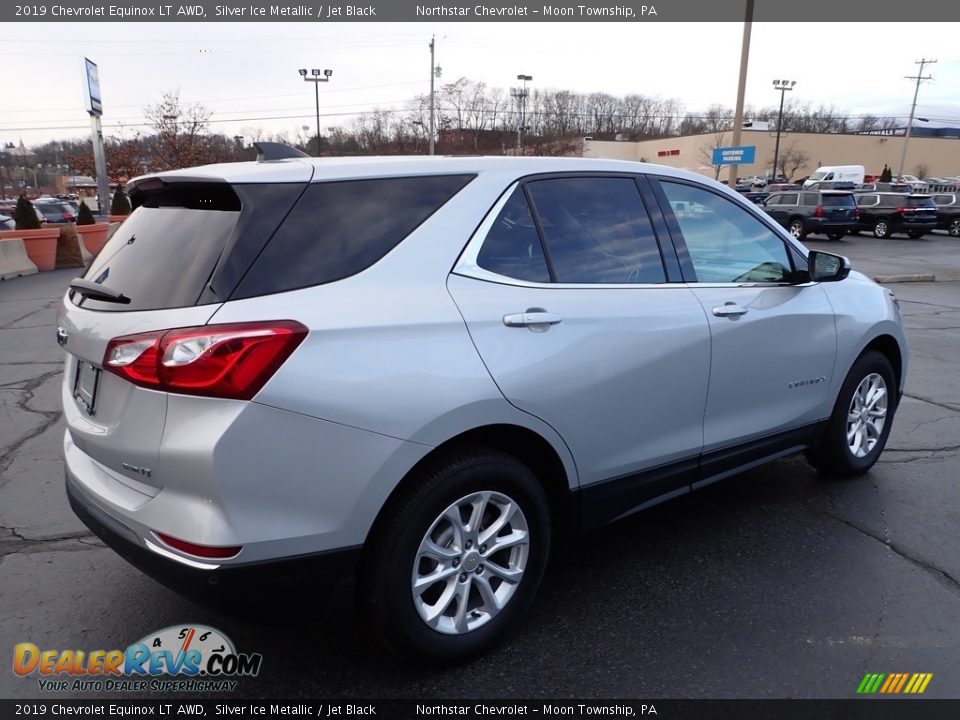 2019 Chevrolet Equinox LT AWD Silver Ice Metallic / Jet Black Photo #9