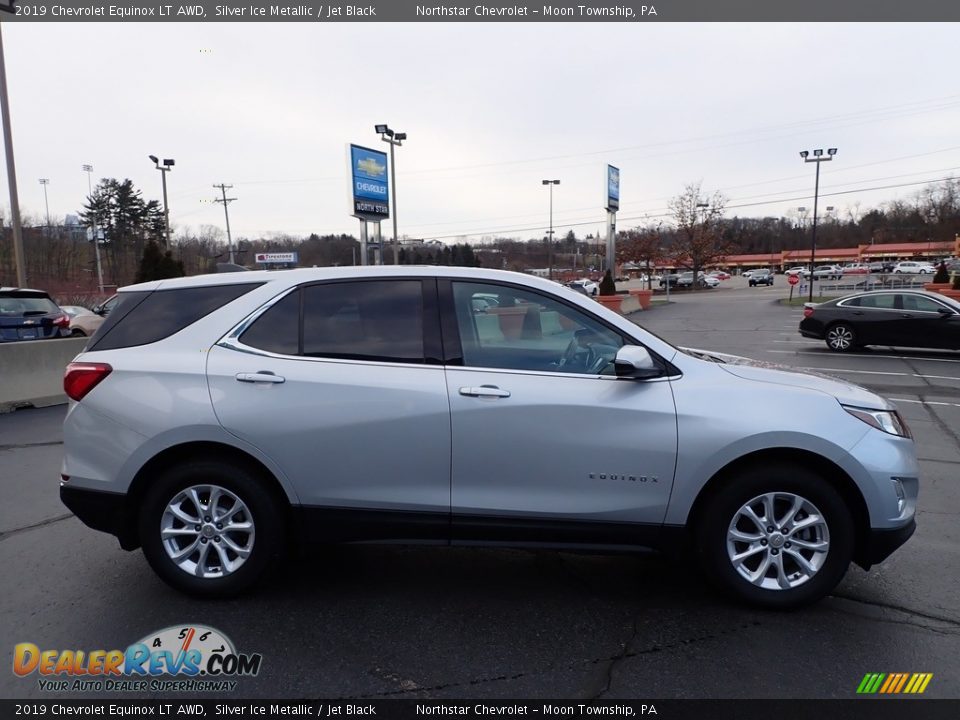 2019 Chevrolet Equinox LT AWD Silver Ice Metallic / Jet Black Photo #10