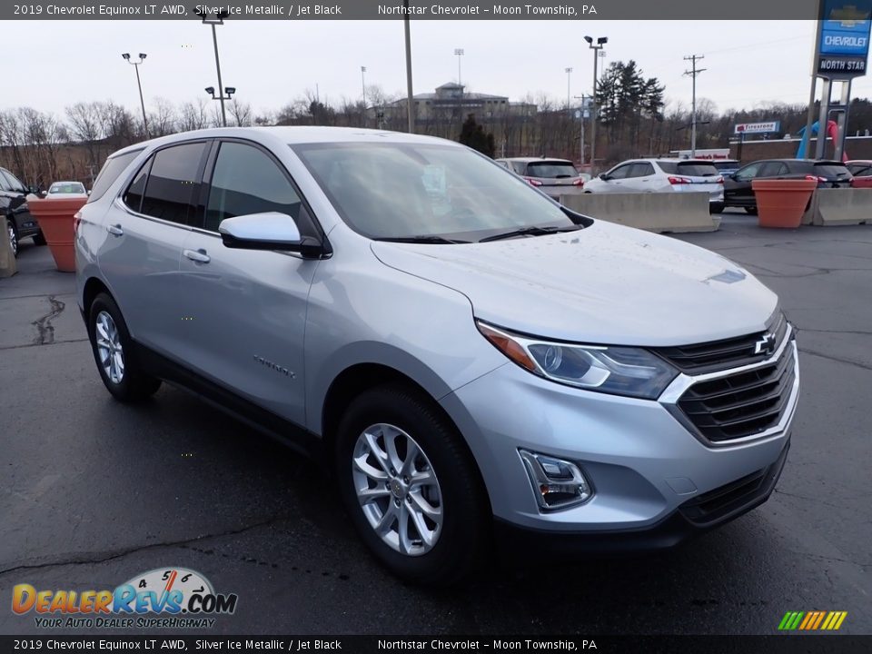 2019 Chevrolet Equinox LT AWD Silver Ice Metallic / Jet Black Photo #11