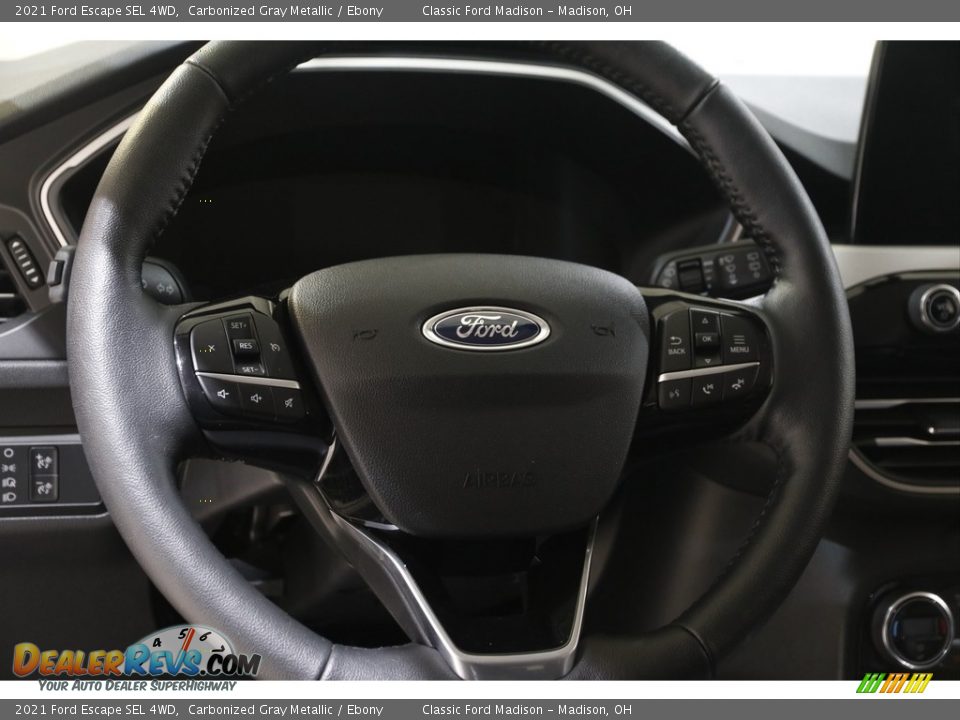 2021 Ford Escape SEL 4WD Carbonized Gray Metallic / Ebony Photo #7