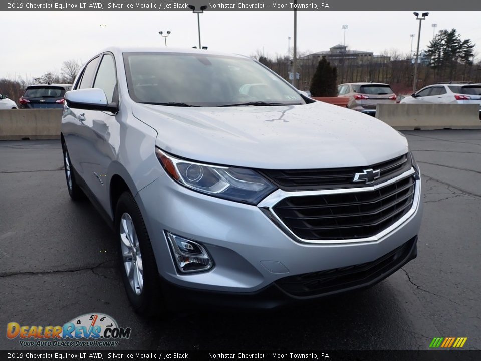 2019 Chevrolet Equinox LT AWD Silver Ice Metallic / Jet Black Photo #12