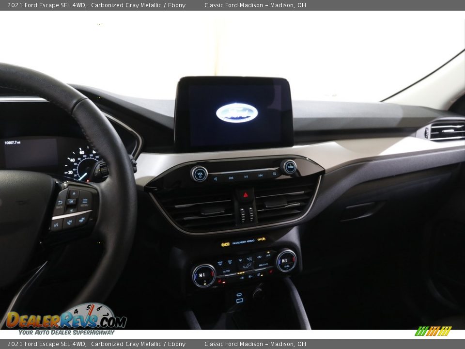 2021 Ford Escape SEL 4WD Carbonized Gray Metallic / Ebony Photo #9