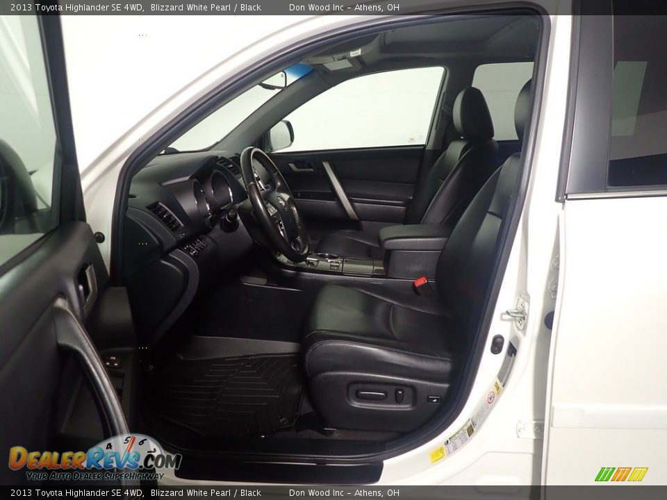 2013 Toyota Highlander SE 4WD Blizzard White Pearl / Black Photo #25