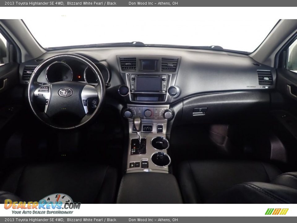 2013 Toyota Highlander SE 4WD Blizzard White Pearl / Black Photo #27