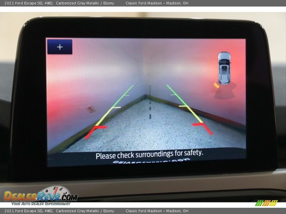 2021 Ford Escape SEL 4WD Carbonized Gray Metallic / Ebony Photo #12