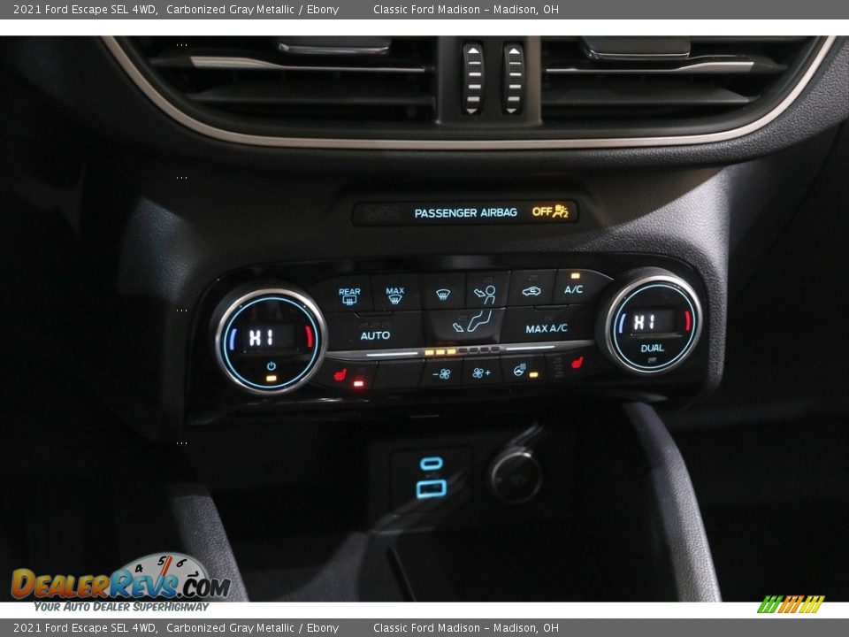 2021 Ford Escape SEL 4WD Carbonized Gray Metallic / Ebony Photo #13