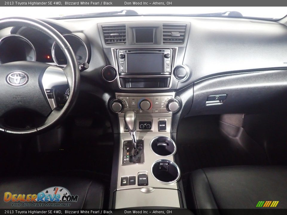 2013 Toyota Highlander SE 4WD Blizzard White Pearl / Black Photo #28