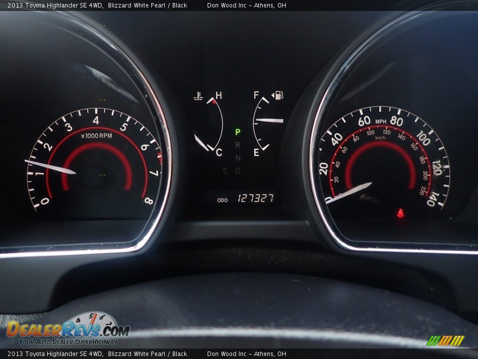 2013 Toyota Highlander SE 4WD Blizzard White Pearl / Black Photo #31