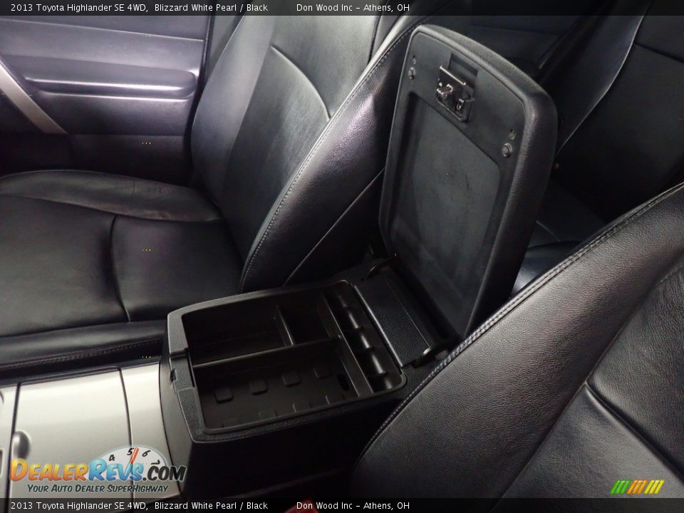 2013 Toyota Highlander SE 4WD Blizzard White Pearl / Black Photo #36