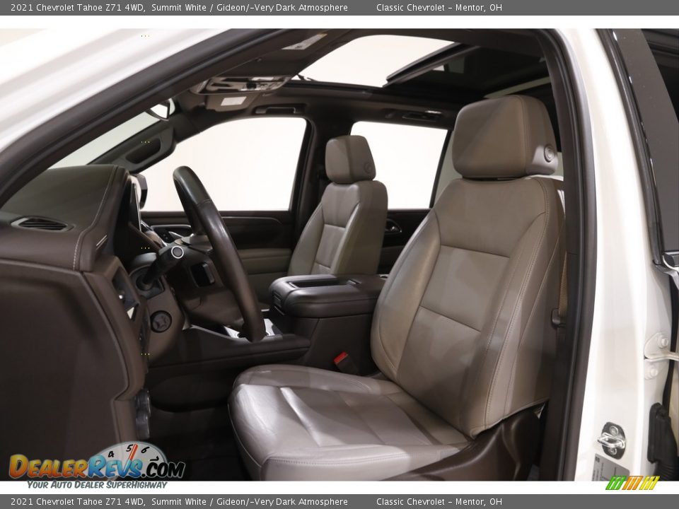 Front Seat of 2021 Chevrolet Tahoe Z71 4WD Photo #5