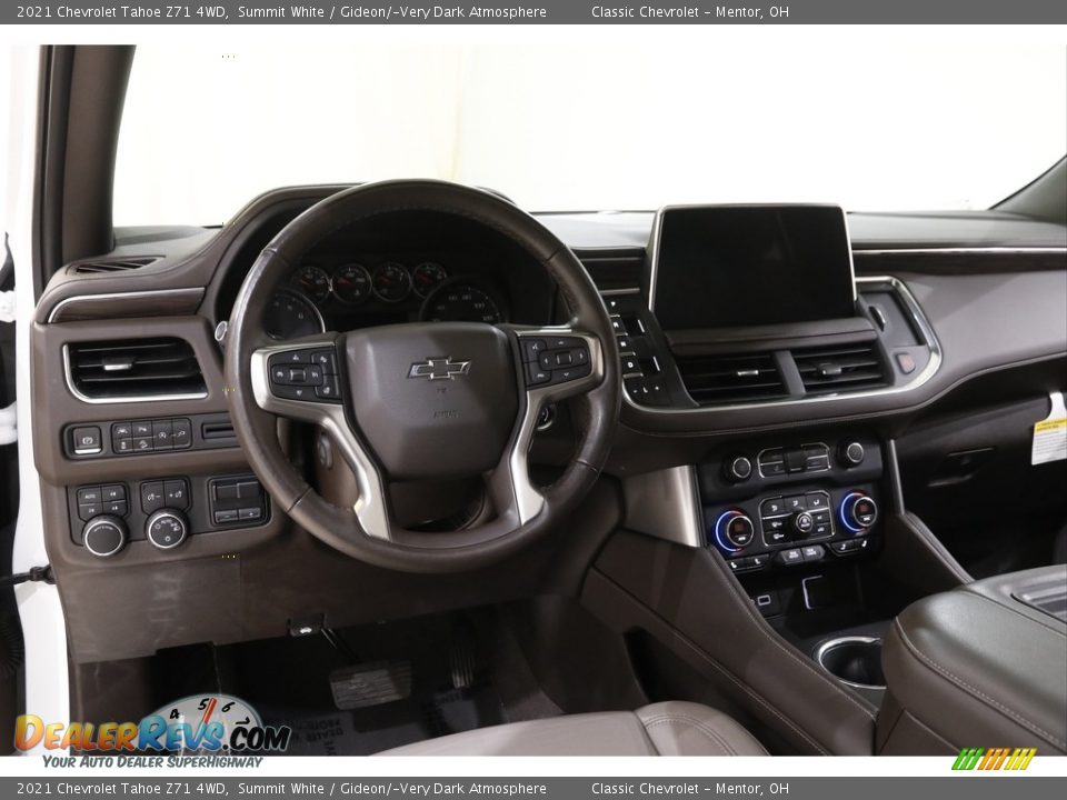 Dashboard of 2021 Chevrolet Tahoe Z71 4WD Photo #7