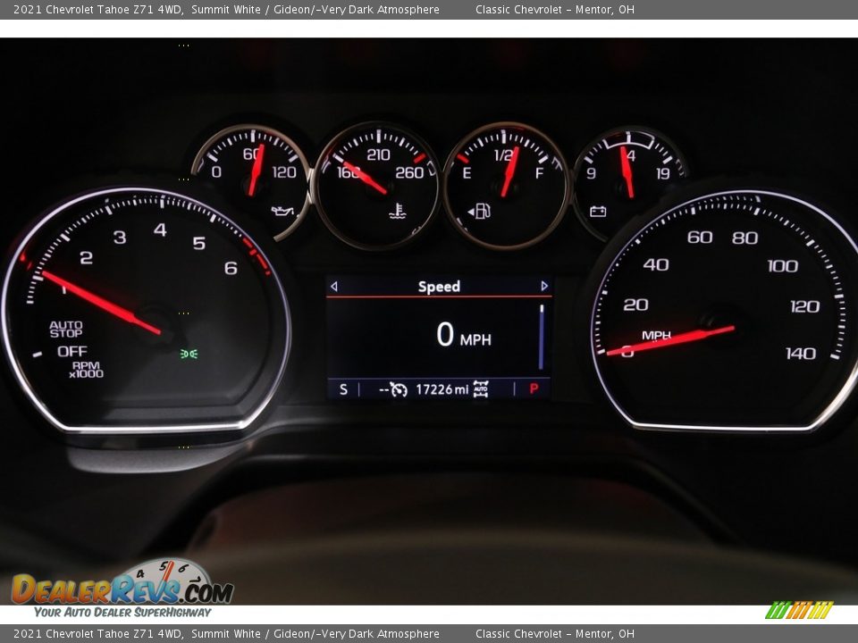 2021 Chevrolet Tahoe Z71 4WD Gauges Photo #9