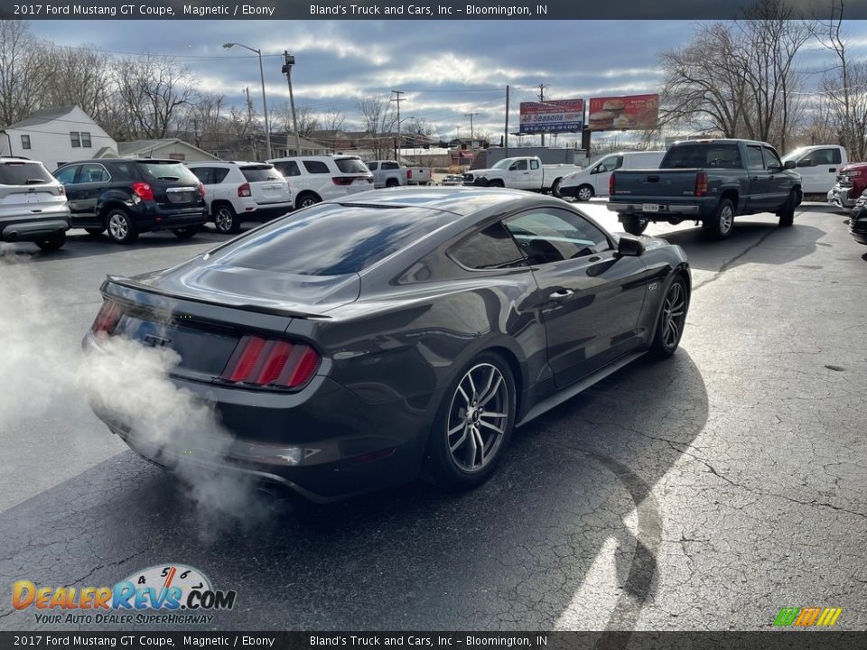 2017 Ford Mustang GT Coupe Magnetic / Ebony Photo #4