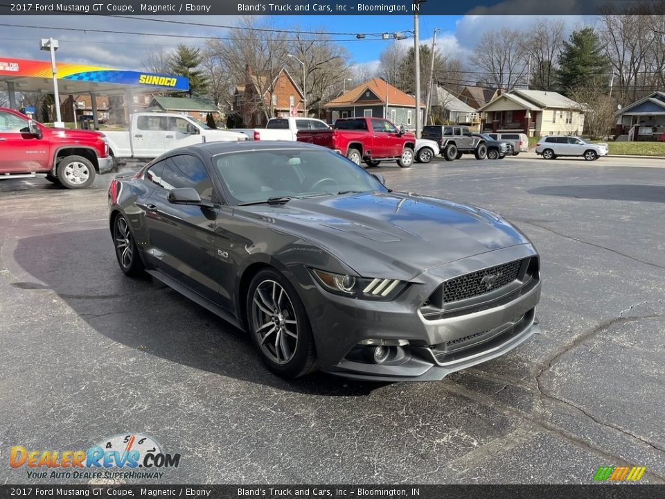 2017 Ford Mustang GT Coupe Magnetic / Ebony Photo #5