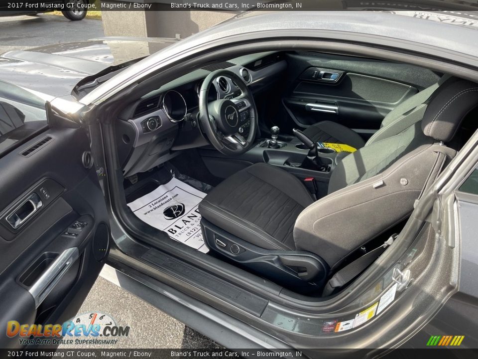 2017 Ford Mustang GT Coupe Magnetic / Ebony Photo #6