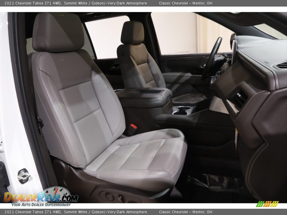 Front Seat of 2021 Chevrolet Tahoe Z71 4WD Photo #16