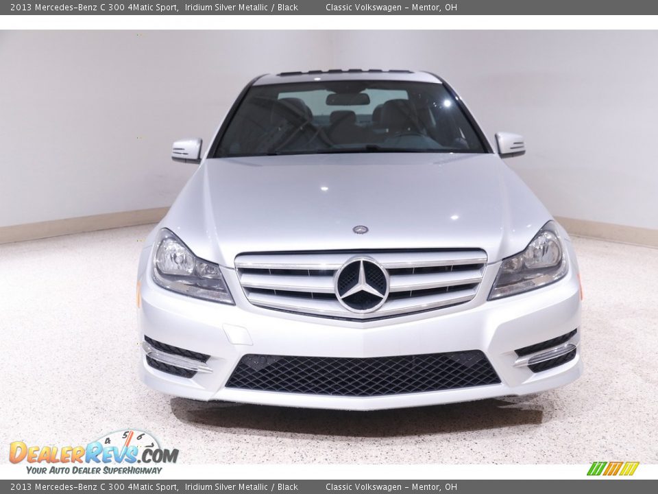 2013 Mercedes-Benz C 300 4Matic Sport Iridium Silver Metallic / Black Photo #2