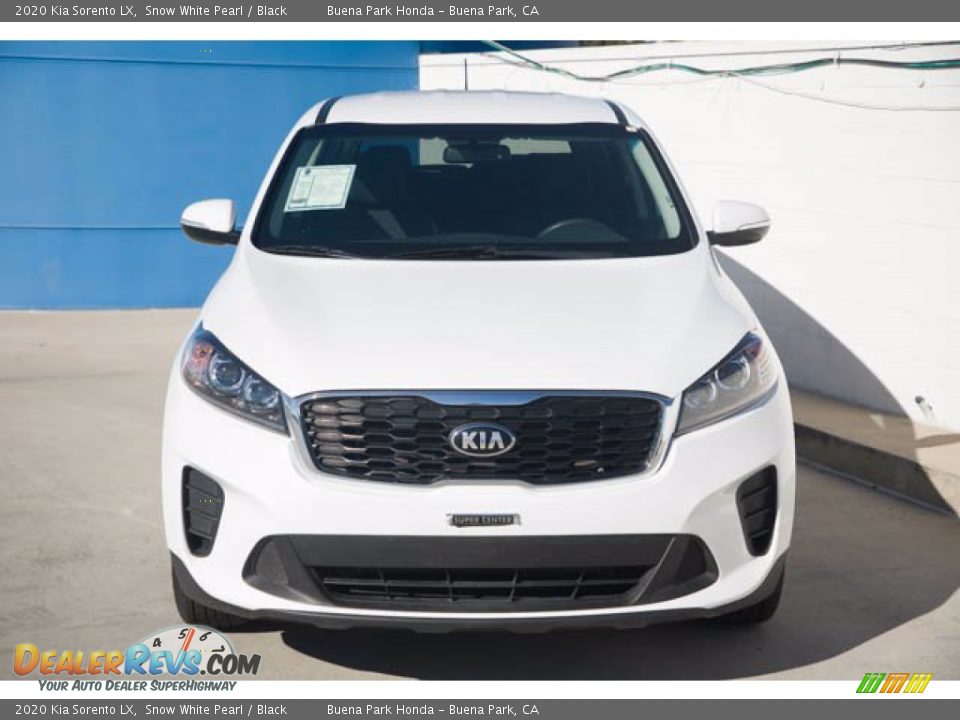 2020 Kia Sorento LX Snow White Pearl / Black Photo #7