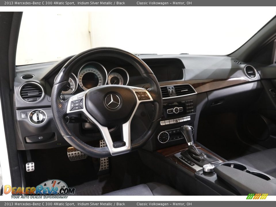 2013 Mercedes-Benz C 300 4Matic Sport Iridium Silver Metallic / Black Photo #6