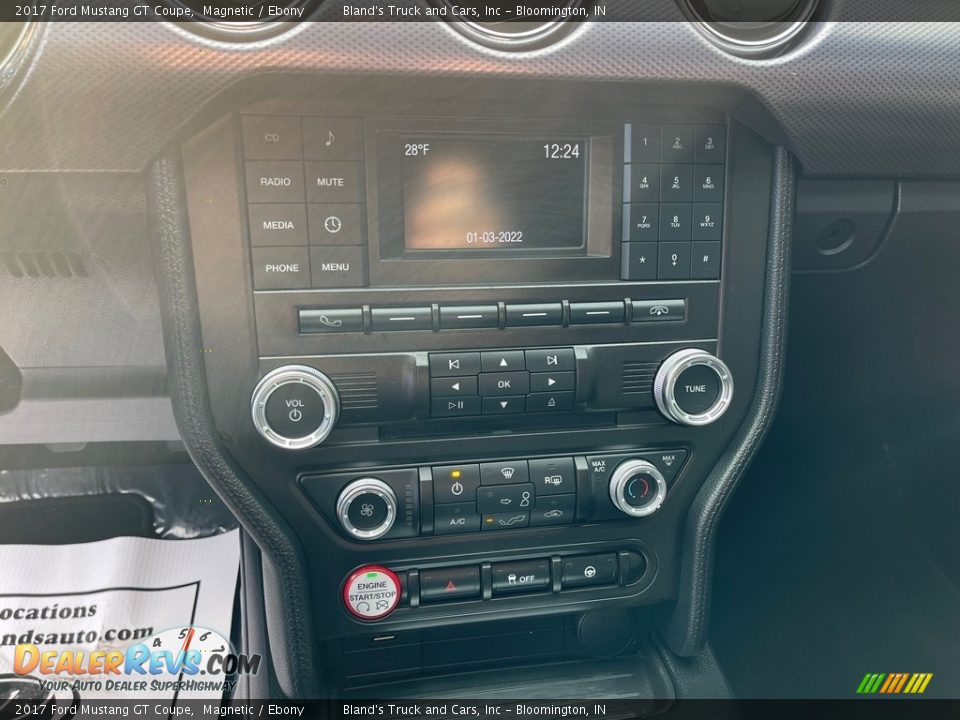 2017 Ford Mustang GT Coupe Magnetic / Ebony Photo #15