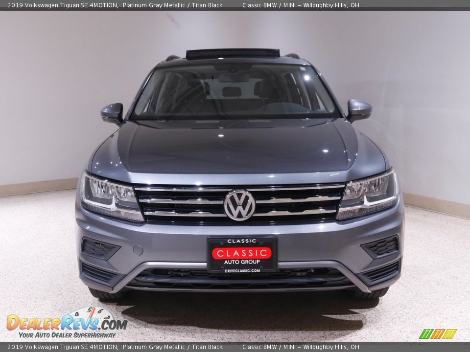 2019 Volkswagen Tiguan SE 4MOTION Platinum Gray Metallic / Titan Black Photo #2