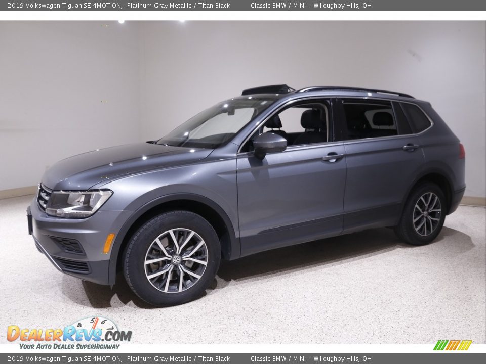 2019 Volkswagen Tiguan SE 4MOTION Platinum Gray Metallic / Titan Black Photo #3