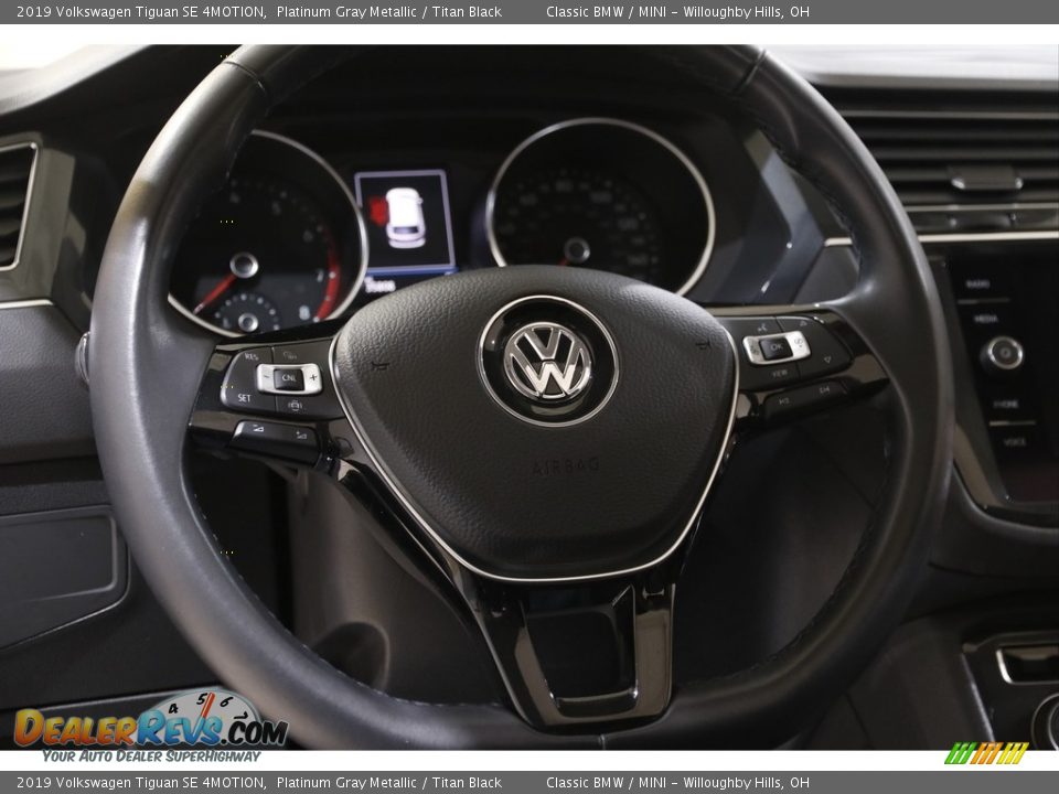 2019 Volkswagen Tiguan SE 4MOTION Platinum Gray Metallic / Titan Black Photo #7