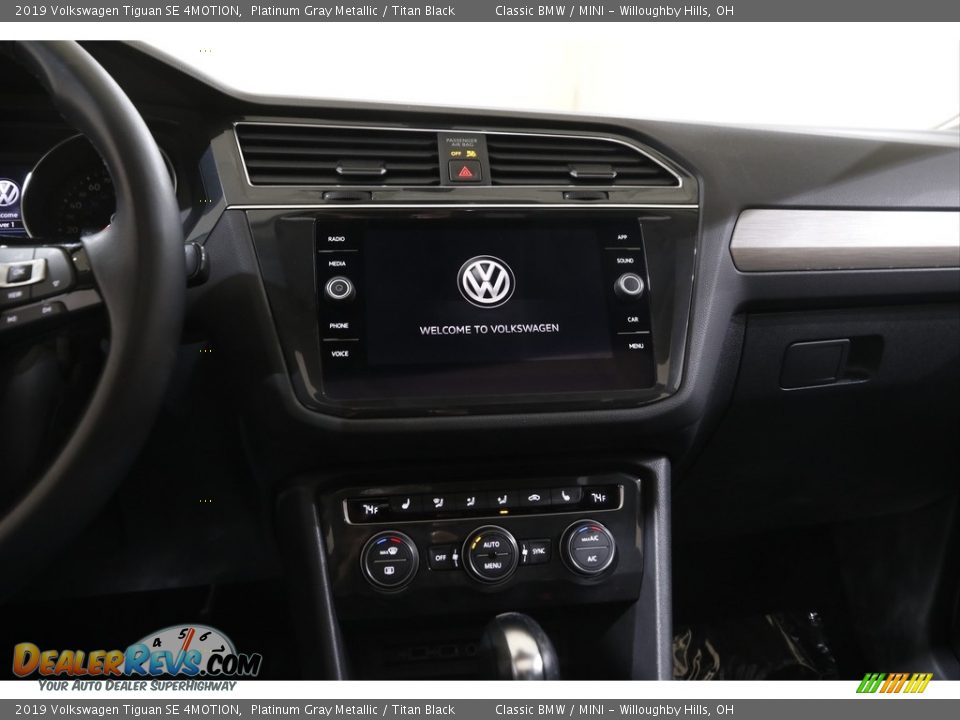 2019 Volkswagen Tiguan SE 4MOTION Platinum Gray Metallic / Titan Black Photo #9