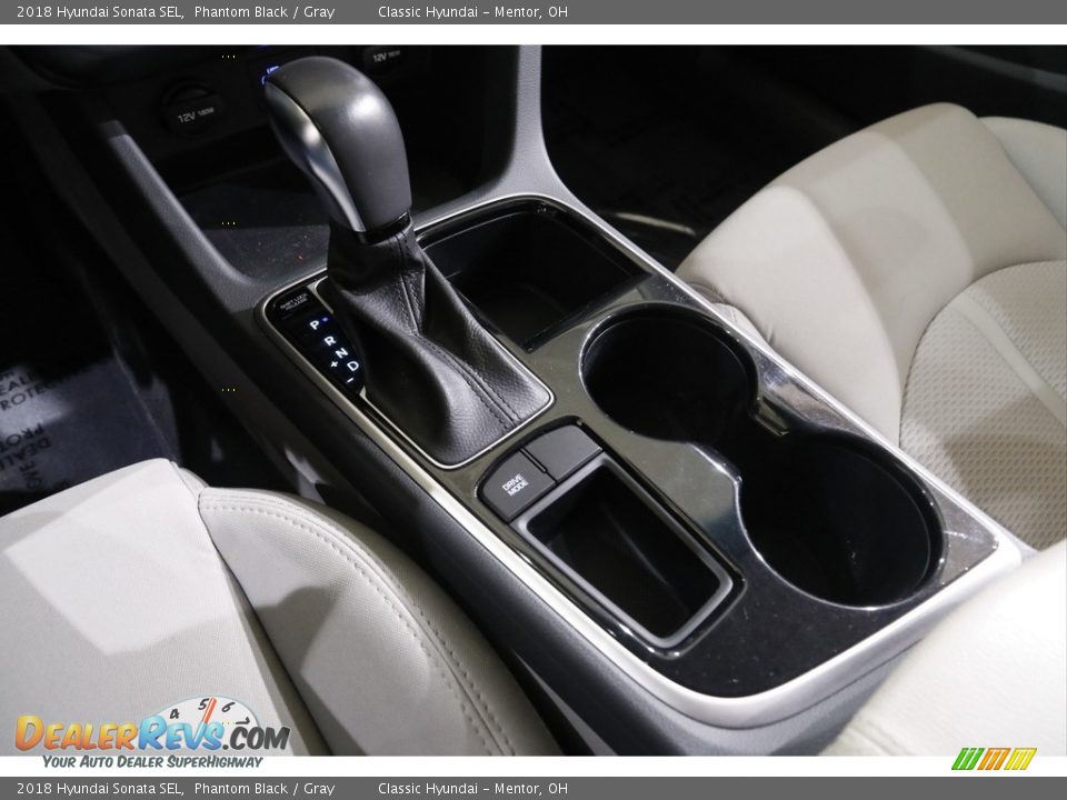 2018 Hyundai Sonata SEL Phantom Black / Gray Photo #13