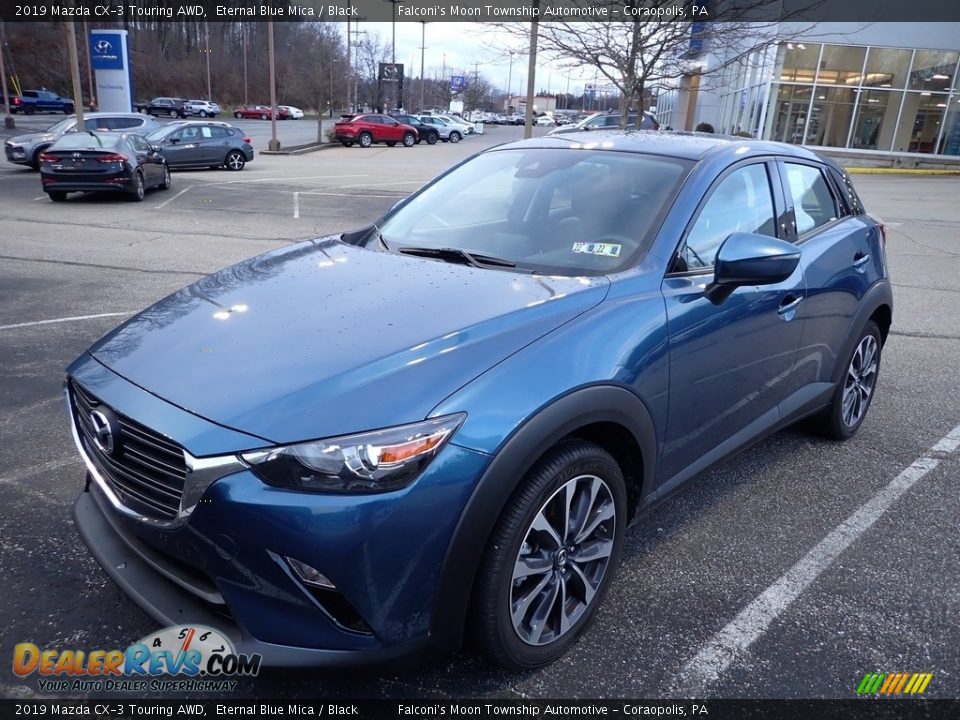 2019 Mazda CX-3 Touring AWD Eternal Blue Mica / Black Photo #1