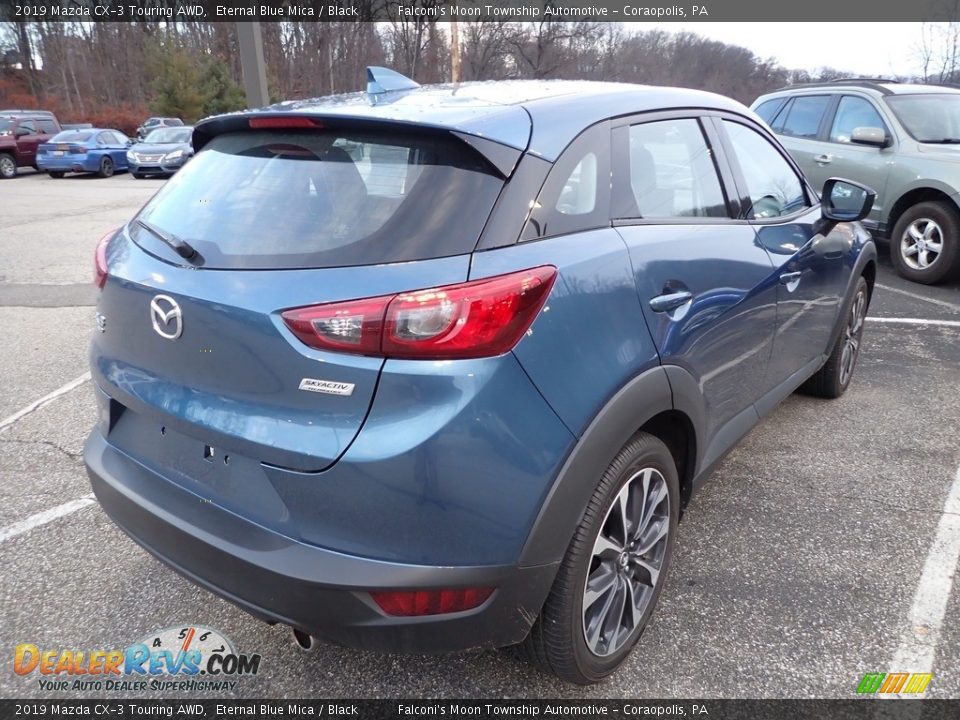 2019 Mazda CX-3 Touring AWD Eternal Blue Mica / Black Photo #4