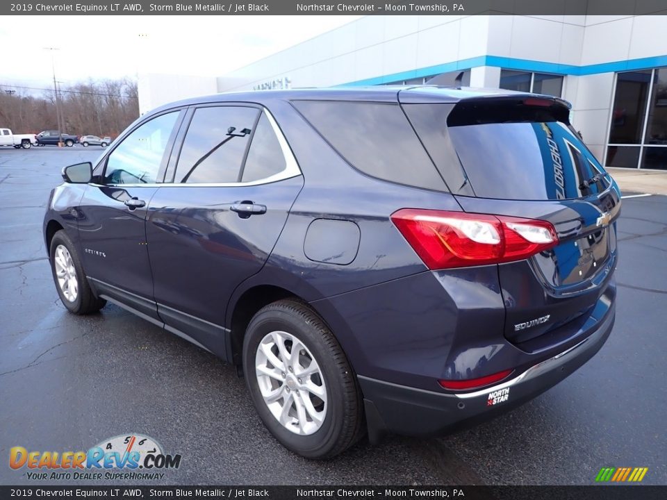 2019 Chevrolet Equinox LT AWD Storm Blue Metallic / Jet Black Photo #4