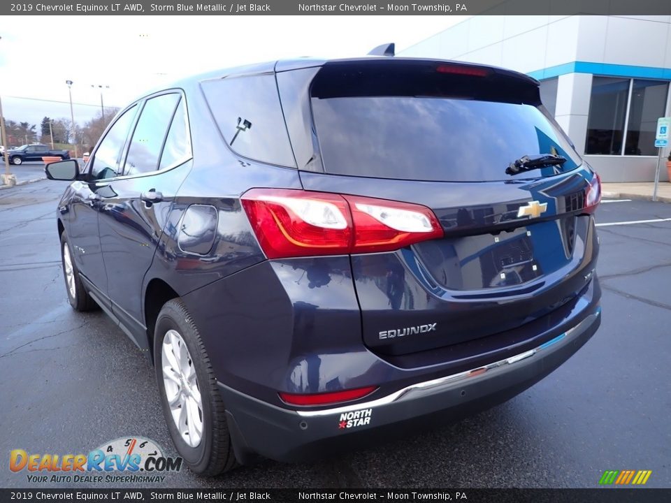 2019 Chevrolet Equinox LT AWD Storm Blue Metallic / Jet Black Photo #5