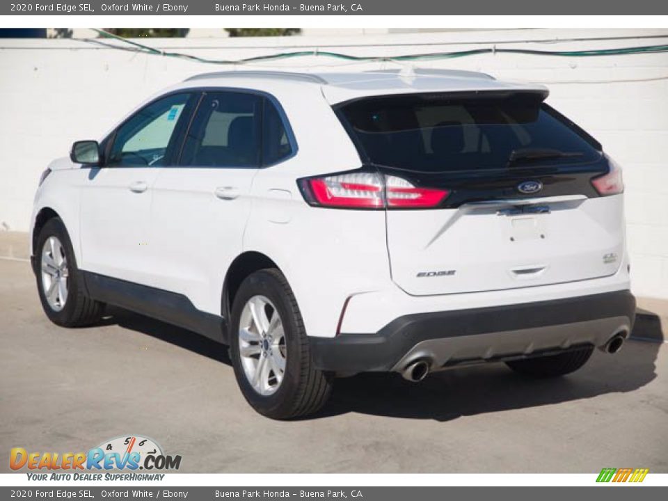 2020 Ford Edge SEL Oxford White / Ebony Photo #2