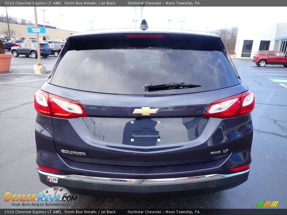 2019 Chevrolet Equinox LT AWD Storm Blue Metallic / Jet Black Photo #6