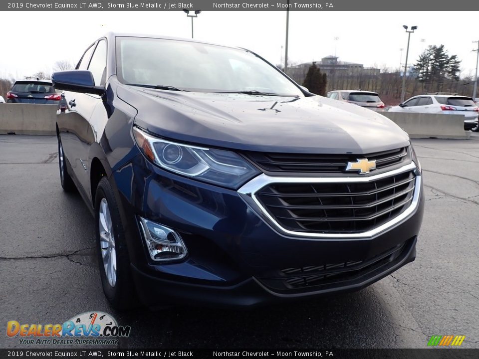 2019 Chevrolet Equinox LT AWD Storm Blue Metallic / Jet Black Photo #12