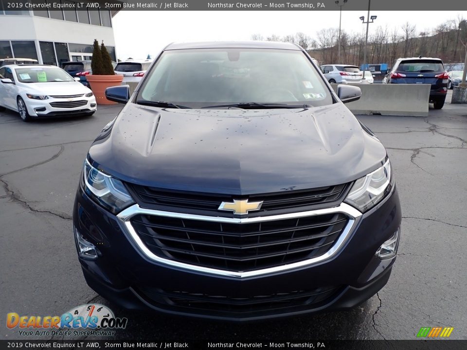 2019 Chevrolet Equinox LT AWD Storm Blue Metallic / Jet Black Photo #13