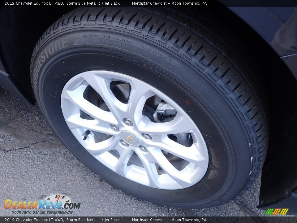 2019 Chevrolet Equinox LT AWD Storm Blue Metallic / Jet Black Photo #14