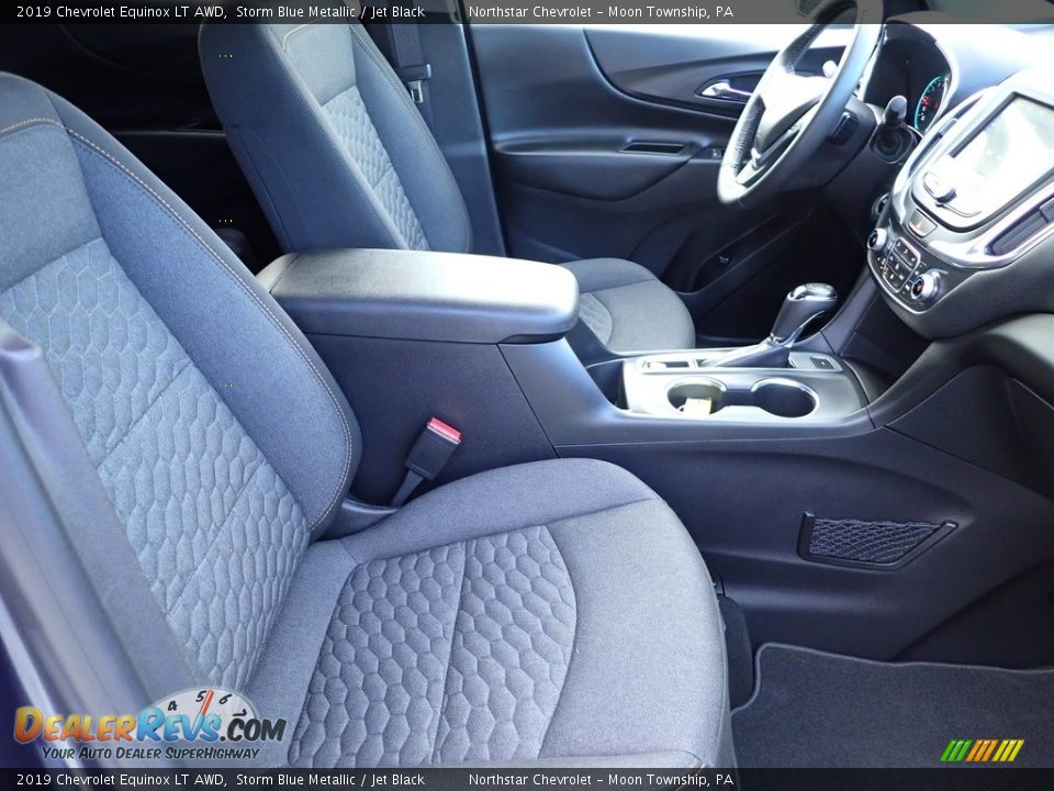 2019 Chevrolet Equinox LT AWD Storm Blue Metallic / Jet Black Photo #15