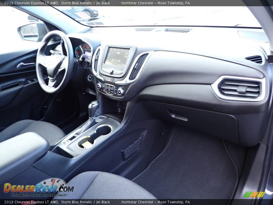 2019 Chevrolet Equinox LT AWD Storm Blue Metallic / Jet Black Photo #16