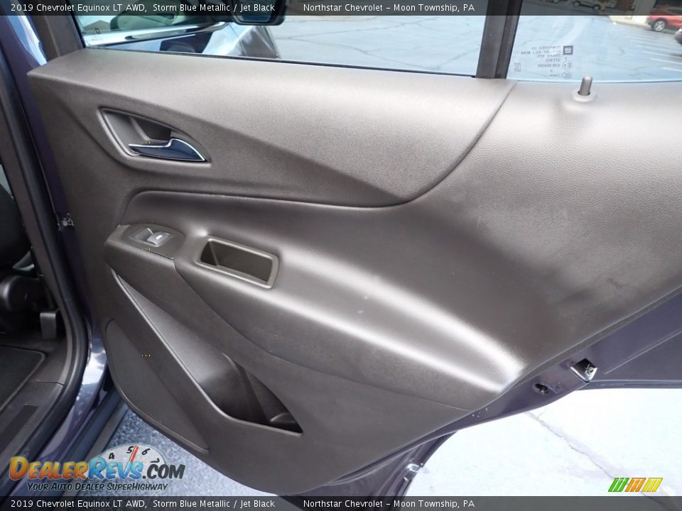 2019 Chevrolet Equinox LT AWD Storm Blue Metallic / Jet Black Photo #19