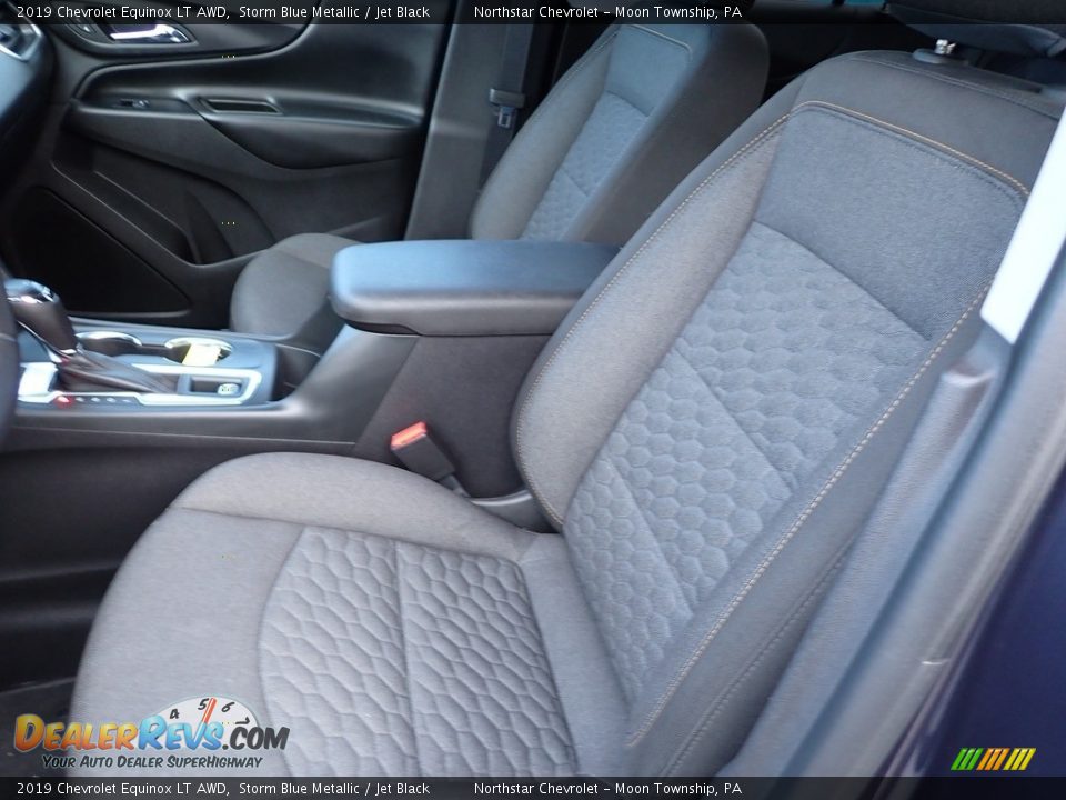 2019 Chevrolet Equinox LT AWD Storm Blue Metallic / Jet Black Photo #20