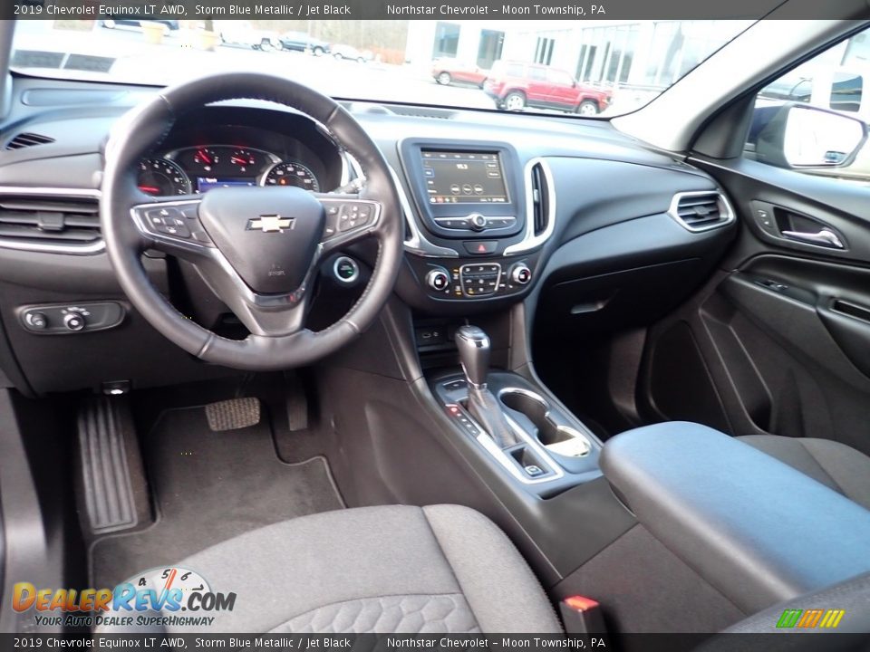 2019 Chevrolet Equinox LT AWD Storm Blue Metallic / Jet Black Photo #22