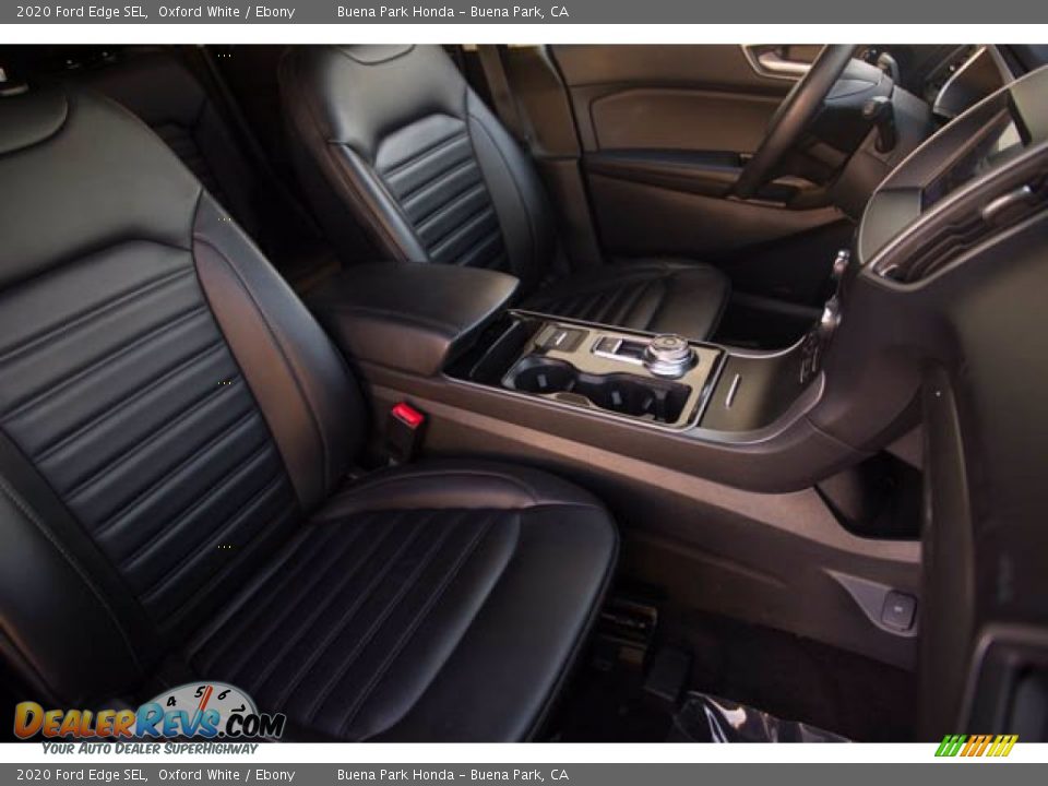 2020 Ford Edge SEL Oxford White / Ebony Photo #20