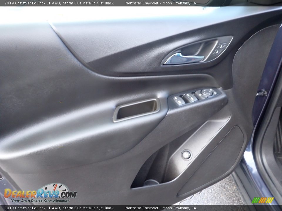 2019 Chevrolet Equinox LT AWD Storm Blue Metallic / Jet Black Photo #24